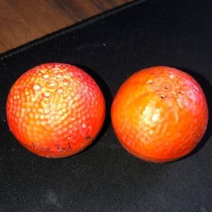 Orange Salt Pepper Shakers Oranges Pottery